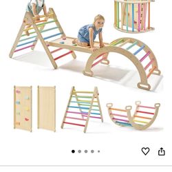 7 In 1 Pikler Triangle 