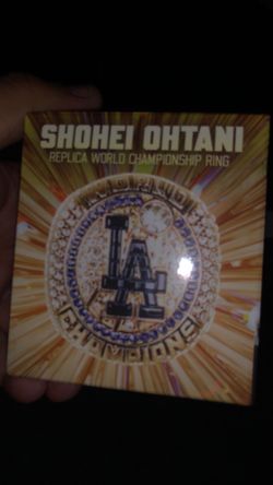Shohei Ohtani Replica World Championship Ring
