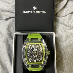 Ralph Christian Acid Green The Ghost Automatic Watch (NEW)
