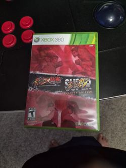 Xbox360 street fighters vs tekken  bundle