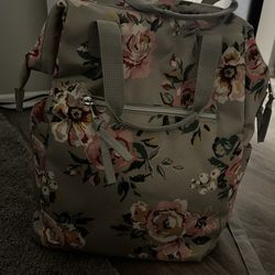 Diaper Bag + Extra Large Swaddle Blanket 