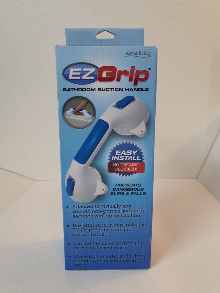EZ GRIP Bathroom Suction Handle for Tub / Shower. No Installation required.. Condition is "New".
Same Day Shipping, Don't forget to check out my oth