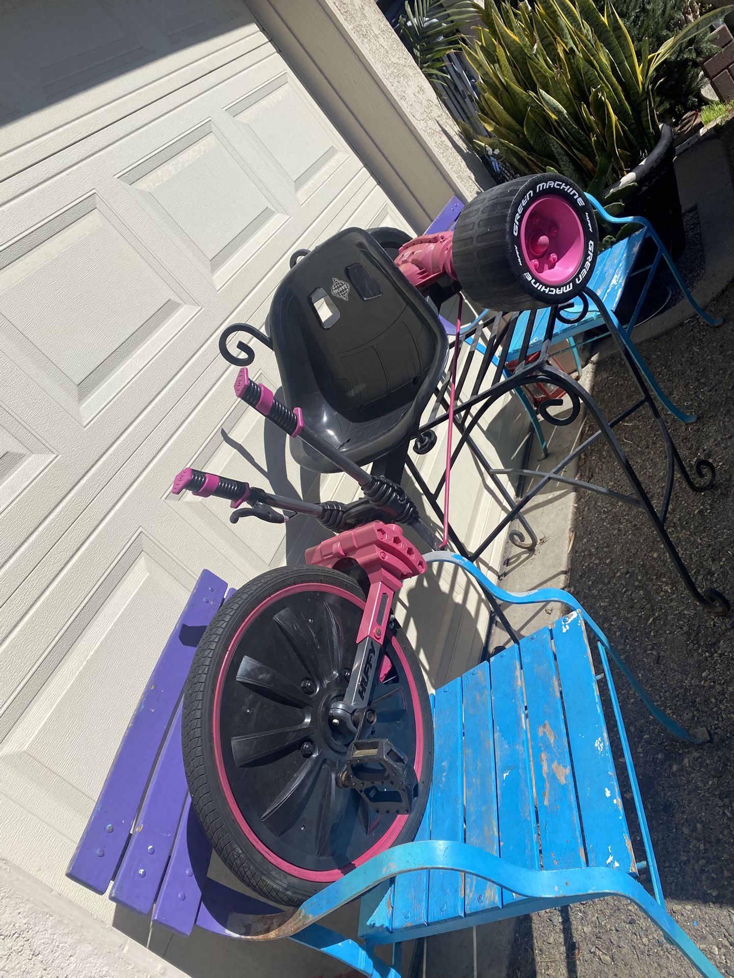 Cool GREEN MACHINE Big Kids Huffy Trike