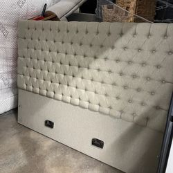 King Sized Custom Headboard