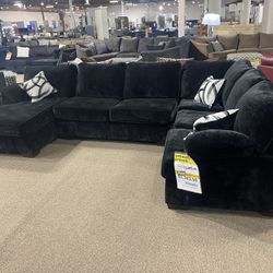 Black Sectional 