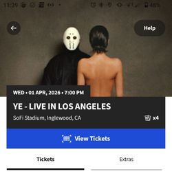 Kanye West Tickets April 1, 2026