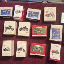 Swap Harley Christmas Ornaments 