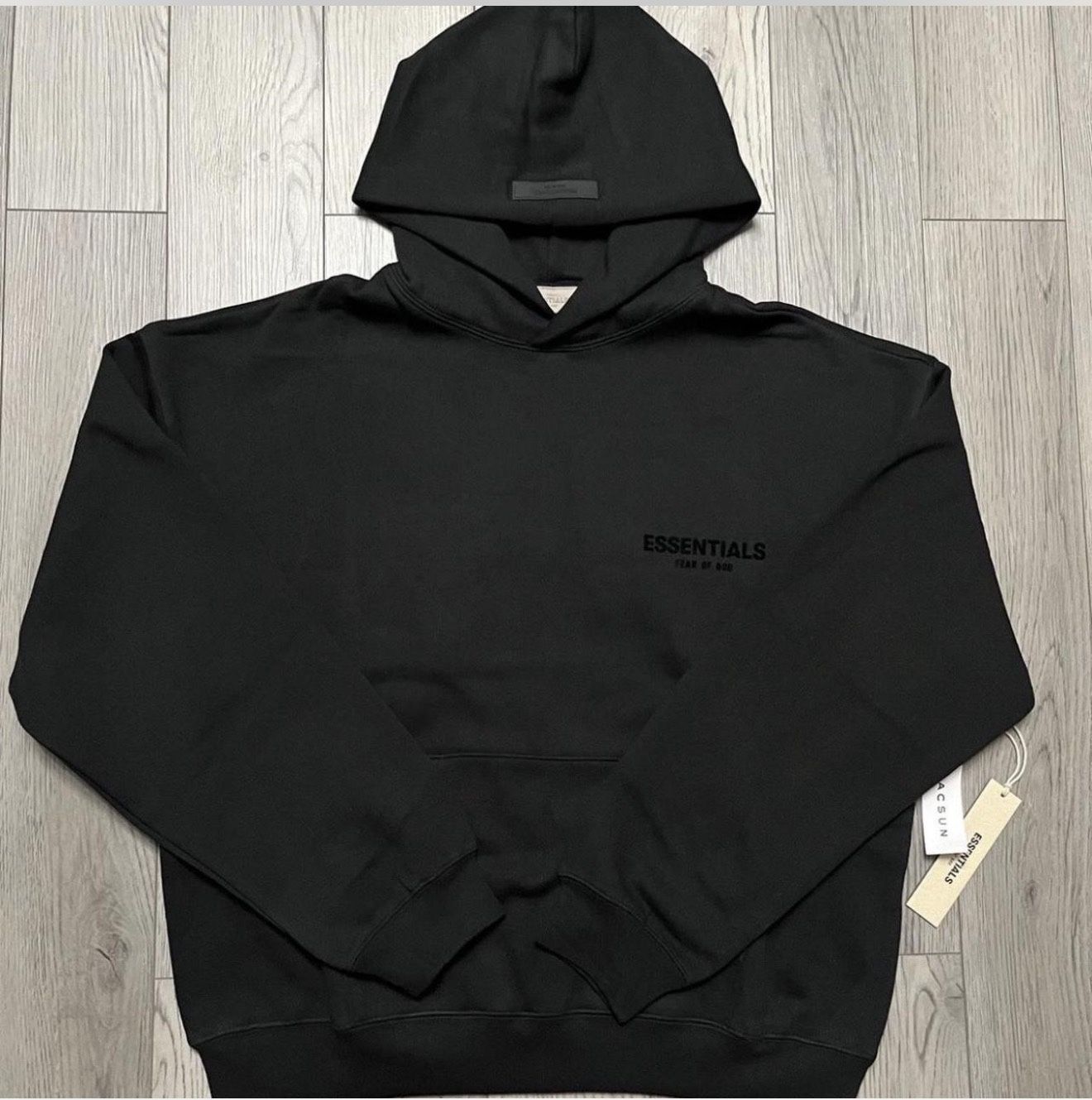 Essential Hoodie Black