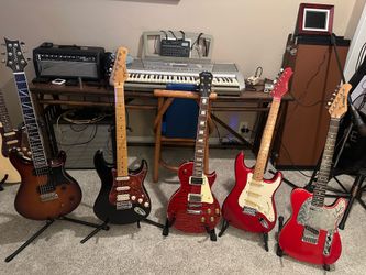 Guitars available $80 to $500