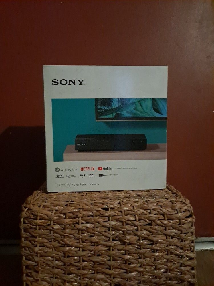 Sony Blu-rat Disc/DVD Player