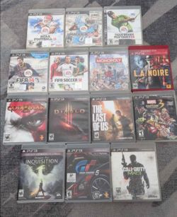 $5 EACH PS3 PlayStation 3 Games