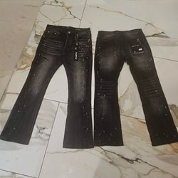 Flared Purples jeans no trades!