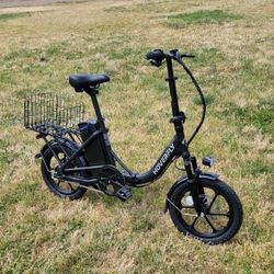 Low Step Thru Folding Electric Bike