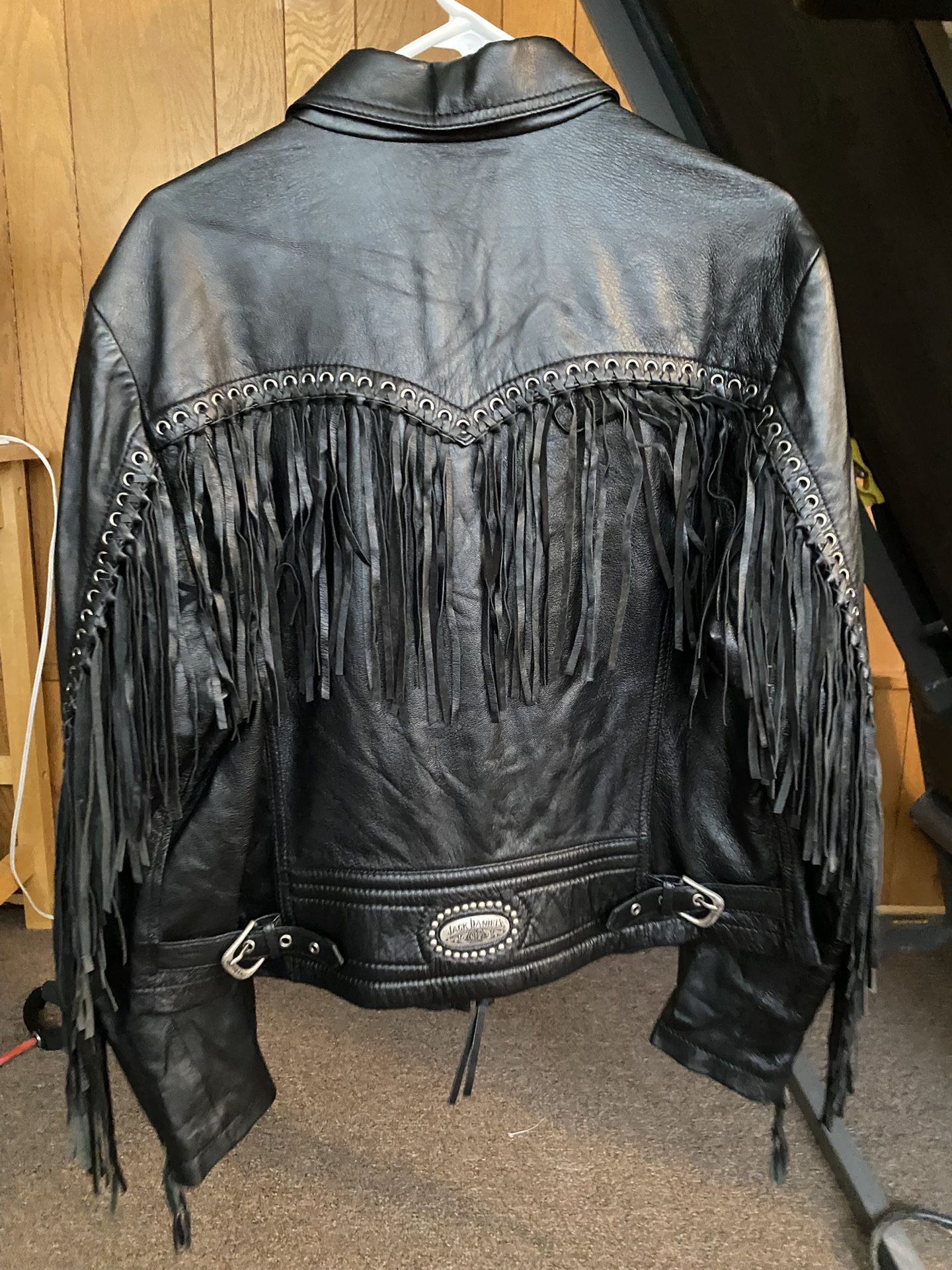 Leather Jack Daniel’s Jacket. I