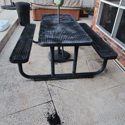 Metal Picnic Table