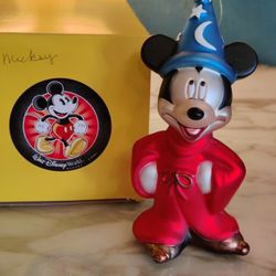 RARE DISNEY MICKEY FANTASIA SORCERER ORNAMENT 