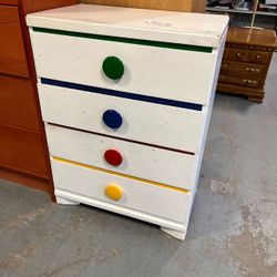 (In store) white dresser