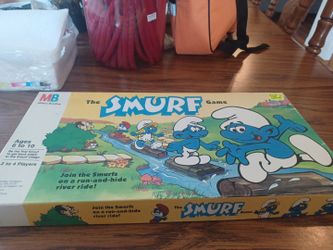 1988 smurfs board game used complete