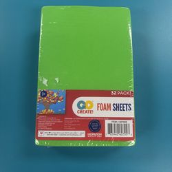 Foam craft sheets - new - 8 colors