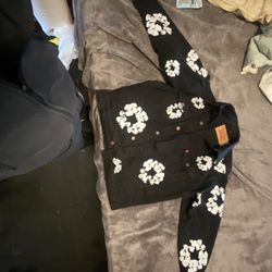 DENIEM TEAR X LEVI JEAN JACKET