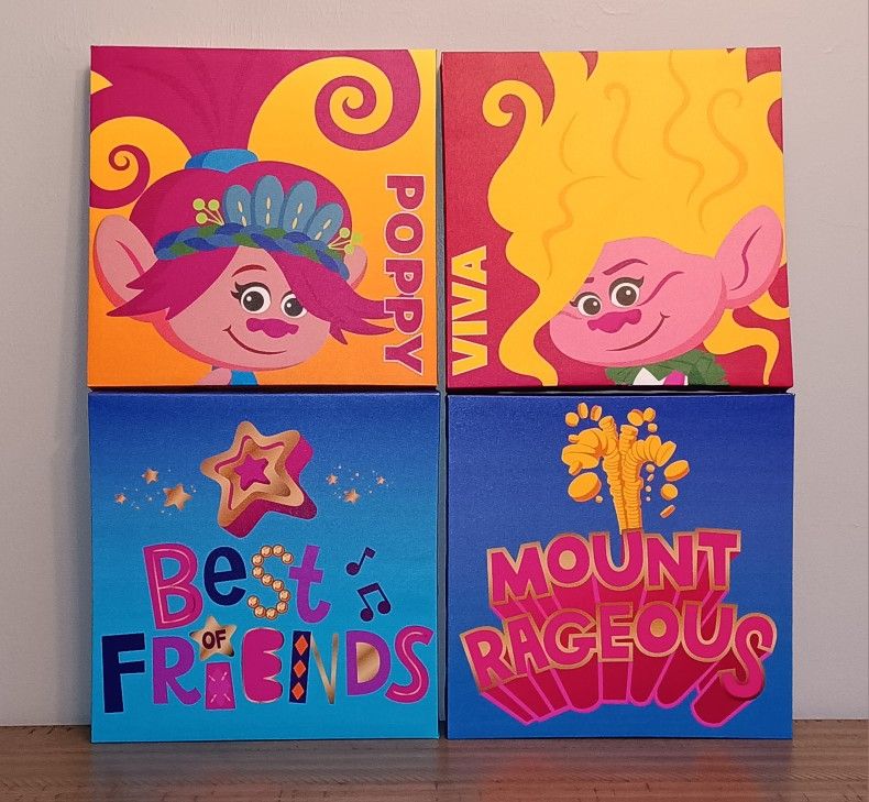 DreamWorks Trolls Canvas Wall Art