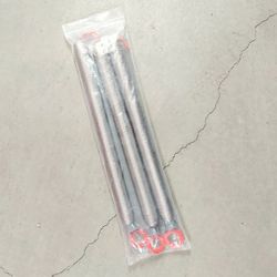 Pilates Reformer Resistance Tension Metal Springs (Red) [3 Pack]