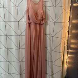 David’s Bridal Size 8 Ballet Color Dress