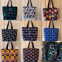 Handmade tote bags