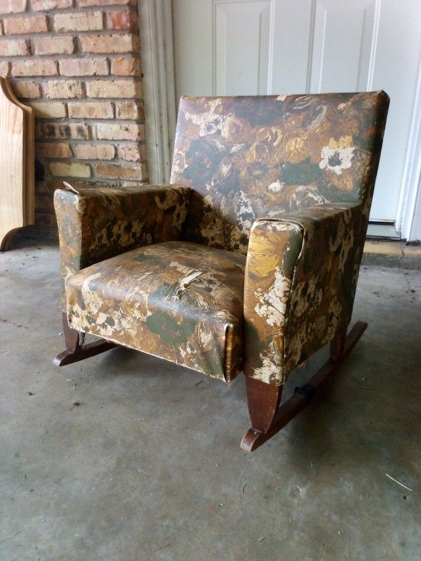 Vintage Children's Rocking Chair