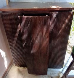 Crate & Barrel Monaco Bar Cabinet
