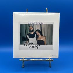 Oliva Rodrigo Noah Kahan Stick Season Lacy Mauve Marbled Vinyl LP 7 inch Limited Edition 