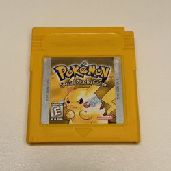 Pokémon Yellow GBC Game Boy Color Nintendo