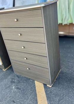 5 Drawer grey