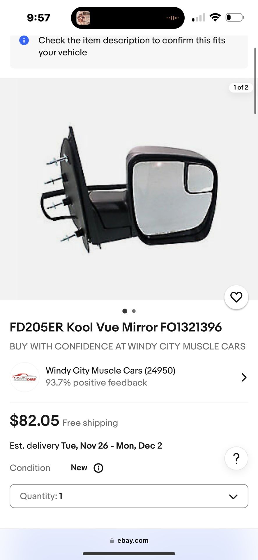 New Mirror