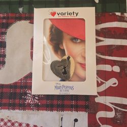 Disney Mary Poppins Returns 2018 Variety Club Children's Charity Heart Pin Zk