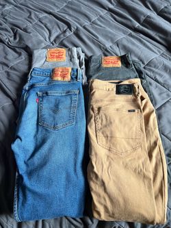 Men’s Levi’s Pants and O’Neal Pants (33-32)
