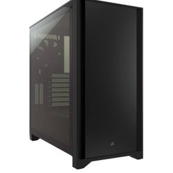 Corsair 4000D Tempered Glass Mid-Tower ATX PC Case - Black