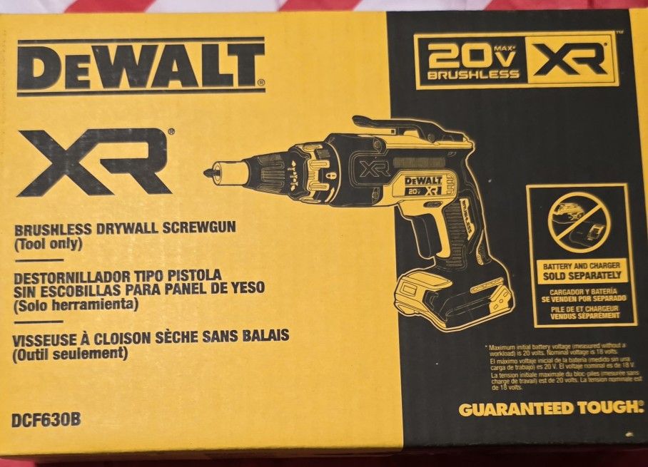 Dewalt 20v Xr Screwgun,  Tool Only!