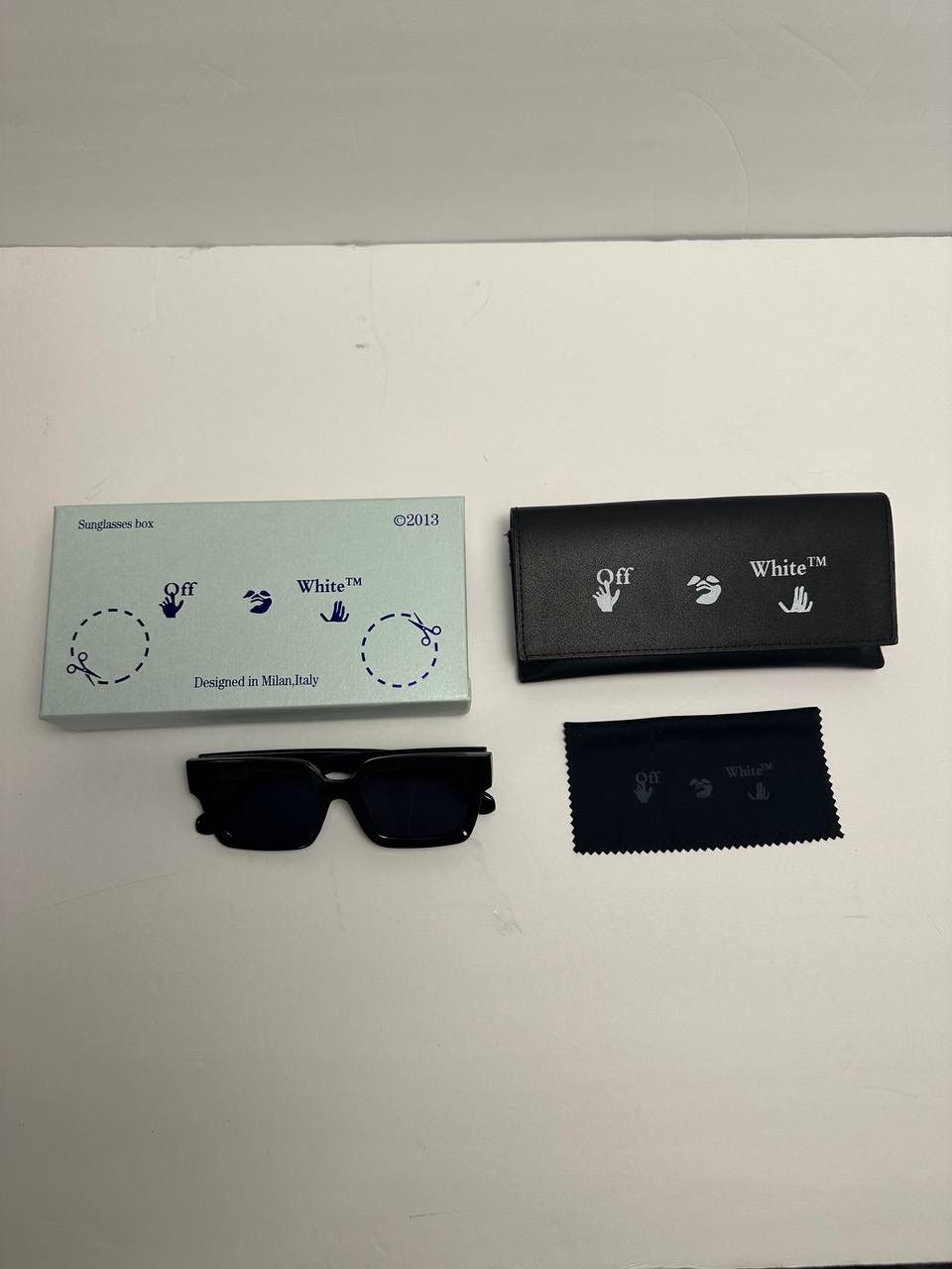 Off-white Squared Sunglasses Black