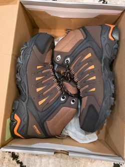 Hytest safety footwear steeltoe Men size 9.5 brown brand new