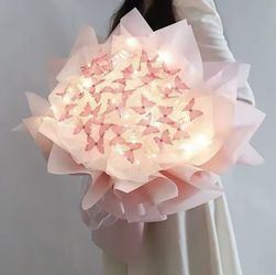 🦋Butterfly bouquet 🦋 with LED Lights 🦋