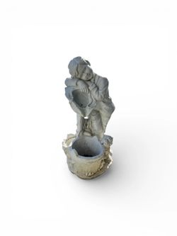 Vintage Garden Statue Planter/Fountain Figure