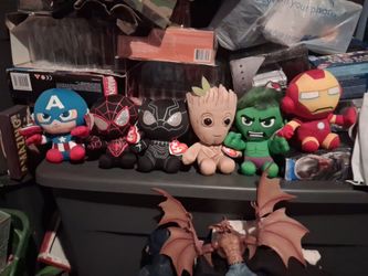 ty Beanies Babies Marvel Legends / $10 Each  Or  All For