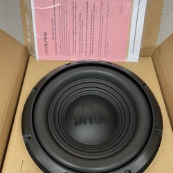 New 10” inch Alpine Bass Series 750 Watts Max Car Audio Bass Subwoofer 🔊 ✅