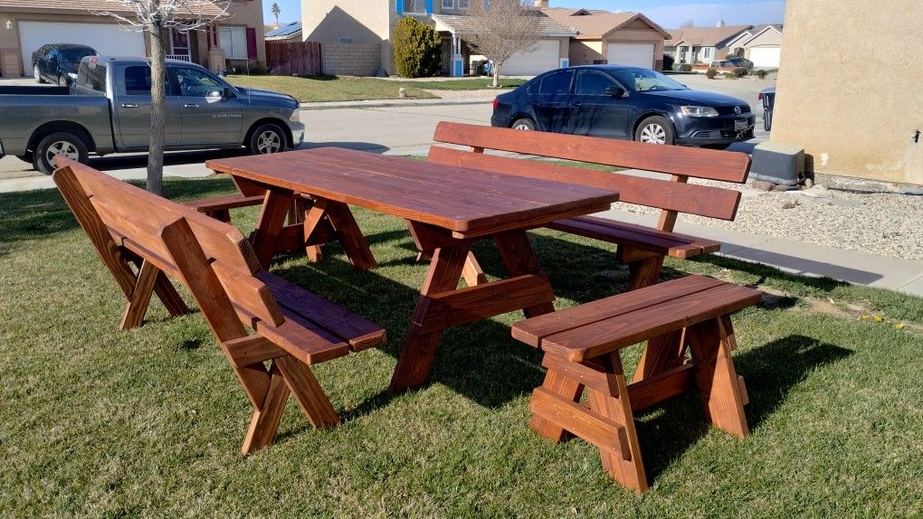 Picnic Tables Made To Order.