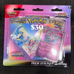 Pokemon Prismatic Tech Sticker Sylveon 