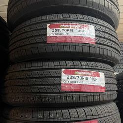 235/70/16 Llantas Nuevas Disponibles 