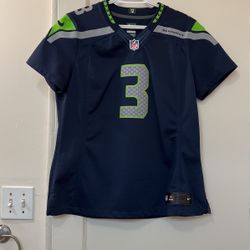 NFL Seattle Seahawks Jersey Russell Wilson Women’s Size L