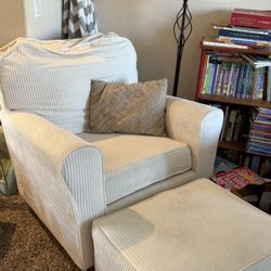 Rocking Chair With Ottoman 