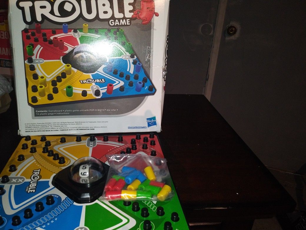 Trouble the board game